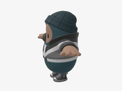 Phantasm Fall Guy - Fortnite 3D Model