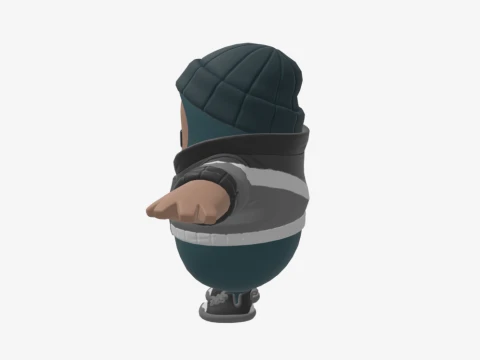 Phantasm Fall Guy - Fortnite 3D Model