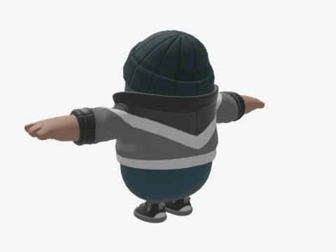 Phantasm Fall Guy - Fortnite 3D Model