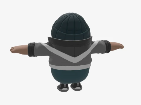 Phantasm Fall Guy - Fortnite 3D Model