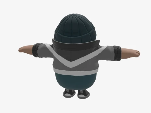 Phantasm Fall Guy - Fortnite 3D Model