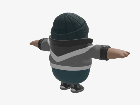 Phantasm Fall Guy - Fortnite 3D Model