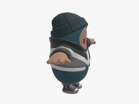 Phantasm Fall Guy - Fortnite 3D Model