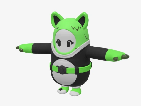 Spooky Team Leader Fall Guy - Fortnite 3D Model