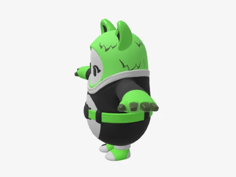 Spooky Team Leader Fall Guy - Fortnite 3D Model