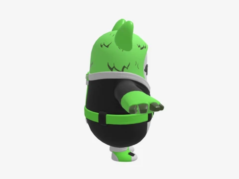 Spooky Team Leader Fall Guy - Fortnite 3D Model
