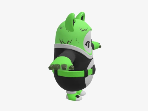 Spooky Team Leader Fall Guy - Fortnite 3D Model