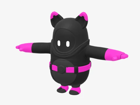 Phantom Guff Fall Guy - Fortnite 3D Model