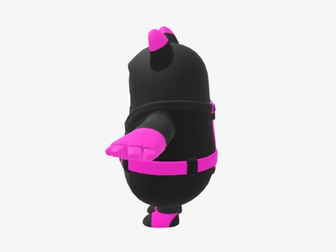 Phantom Guff Fall Guy - Fortnite 3D Model