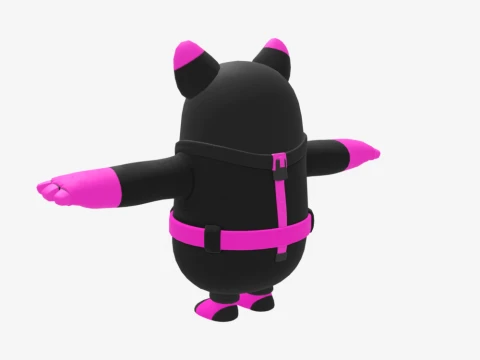 Phantom Guff Fall Guy - Fortnite 3D Model