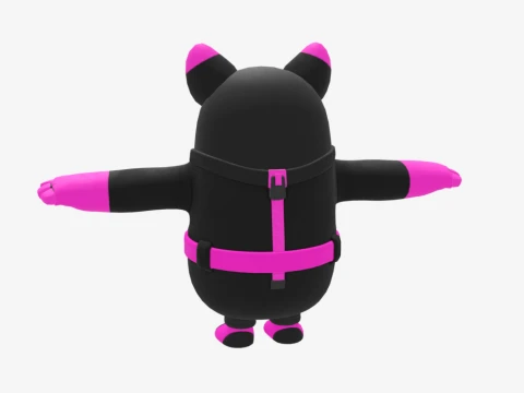 Phantom Guff Fall Guy - Fortnite 3D Model
