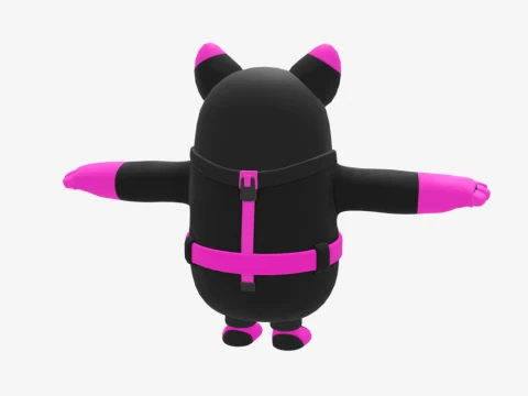 Phantom Guff Fall Guy - Fortnite 3D Model