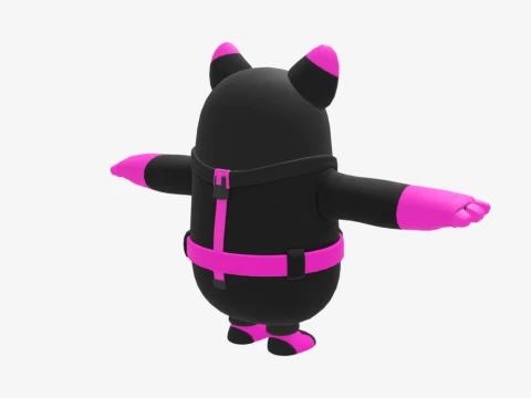 Phantom Guff Fall Guy - Fortnite 3D Model
