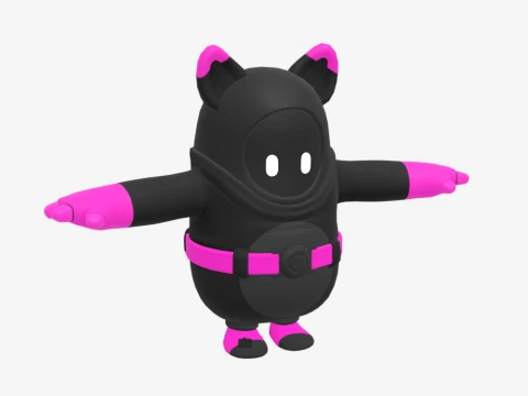Phantom Guff Fall Guy - Fortnite 3D Model