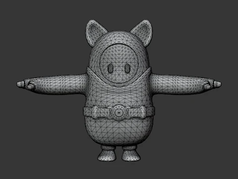 Phantom Guff Fall Guy - Fortnite 3D Model