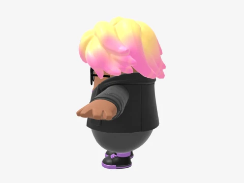 Stage Slayer Fall Guy - Fortnite 3D Model