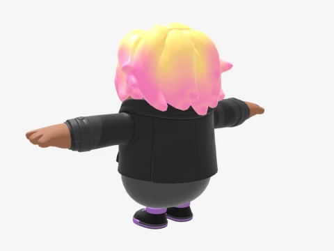 Stage Slayer Fall Guy - Fortnite 3D Model