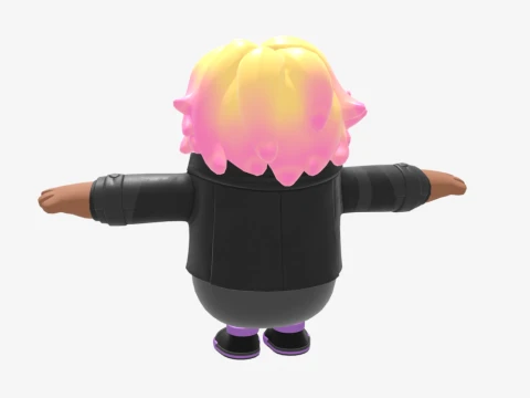 Stage Slayer Fall Guy - Fortnite 3D Model