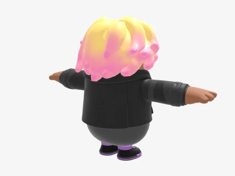 Stage Slayer Fall Guy - Fortnite 3D Model