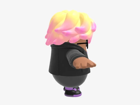 Stage Slayer Fall Guy - Fortnite 3D Model