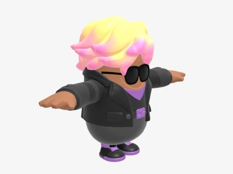 Stage Slayer Fall Guy - Fortnite 3D Model