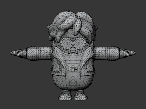 Stage Slayer Fall Guy - Fortnite 3D Model