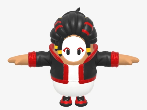 Takara Fall Guy - Fortnite 3D Model