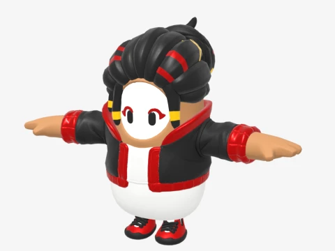 Takara Fall Guy - Fortnite 3D Model