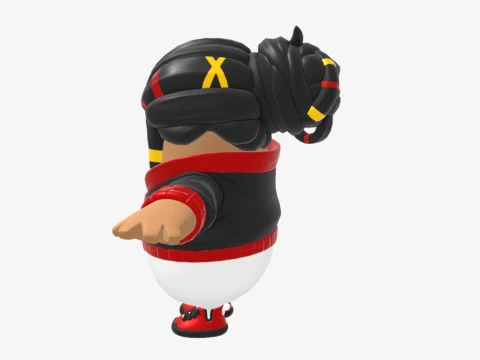 Takara Fall Guy - Fortnite 3D Model