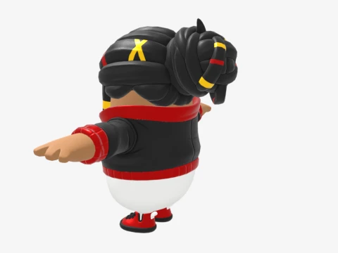 Takara Fall Guy - Fortnite 3D Model