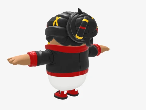 Takara Fall Guy - Fortnite 3D Model