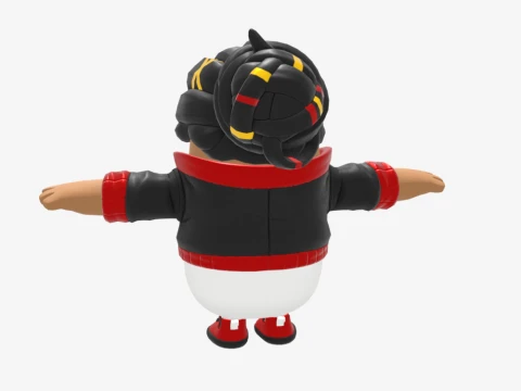 Takara Fall Guy - Fortnite 3D Model