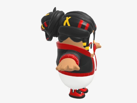 Takara Fall Guy - Fortnite 3D Model