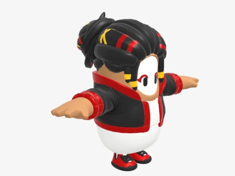 Takara Fall Guy - Fortnite 3D Model