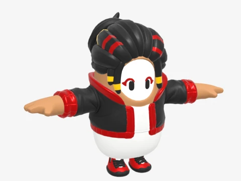 Takara Fall Guy - Fortnite 3D Model