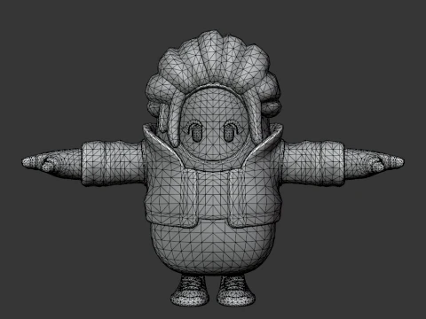 Takara Fall Guy - Fortnite 3D Model