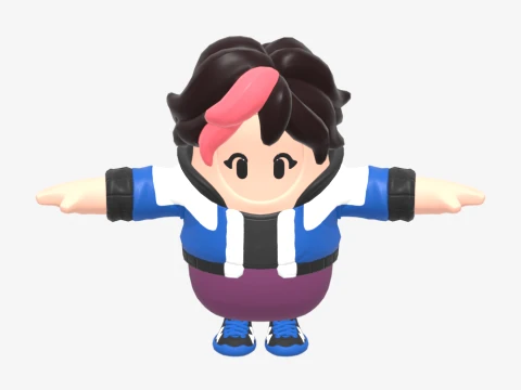 Sedona Fall Guy - Fortnite 3D Model