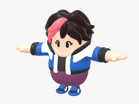Sedona Fall Guy - Fortnite 3D Model