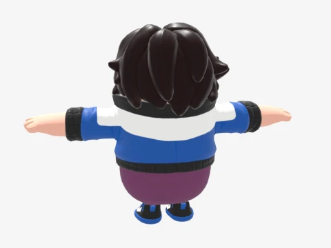 Sedona Fall Guy - Fortnite 3D Model
