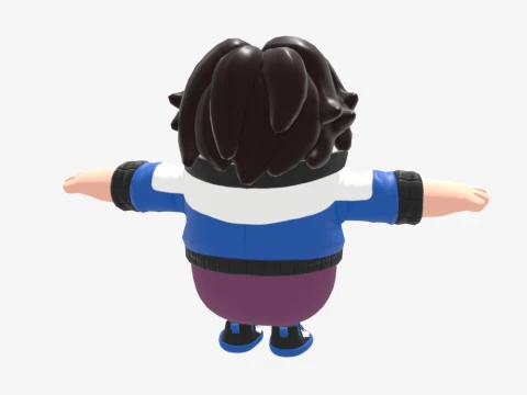 Sedona Fall Guy - Fortnite 3D Model