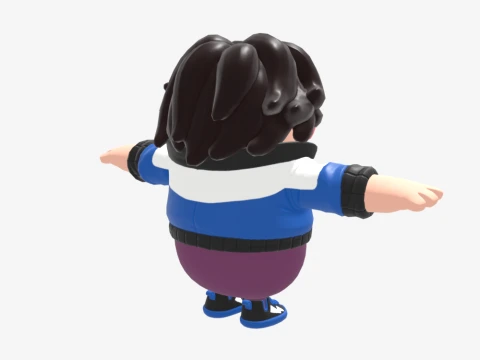 Sedona Fall Guy - Fortnite 3D Model