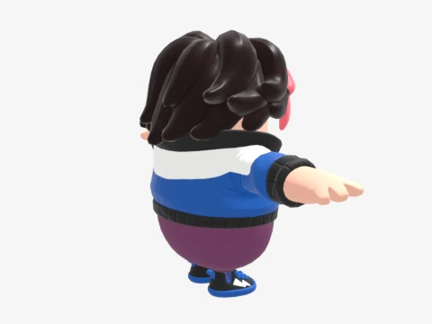 Sedona Fall Guy - Fortnite 3D Model
