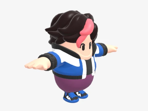 Sedona Fall Guy - Fortnite 3D Model