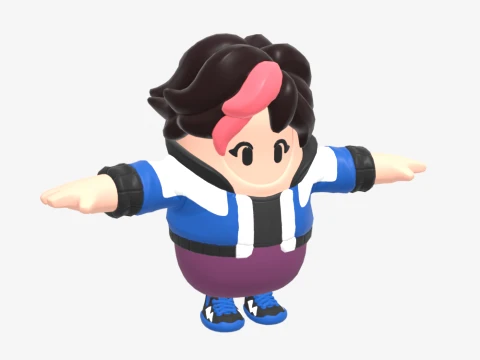 Sedona Fall Guy - Fortnite 3D Model