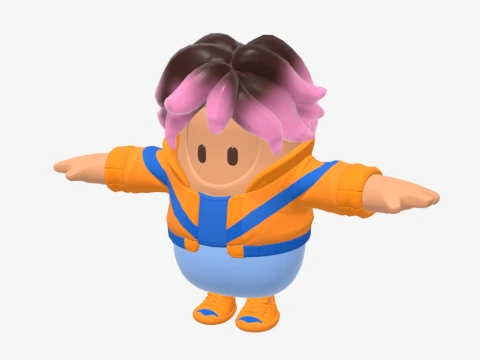 Toni Fall Guy - Fortnite 3D Model