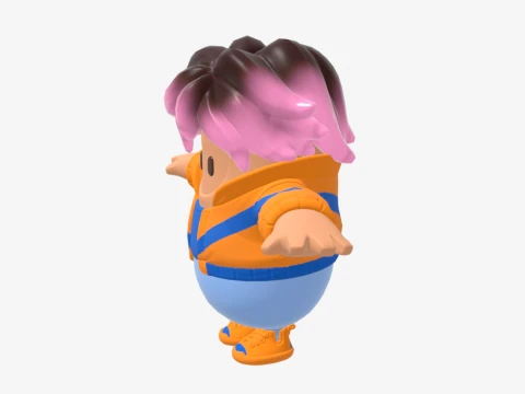 Toni Fall Guy - Fortnite 3D Model