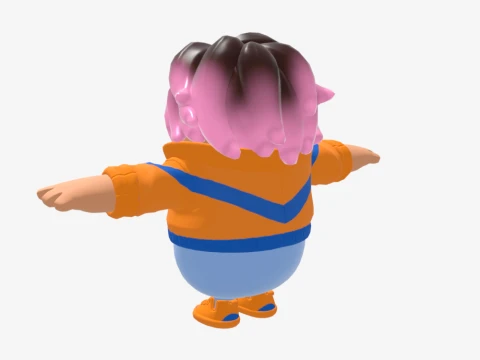 Toni Fall Guy - Fortnite 3D Model