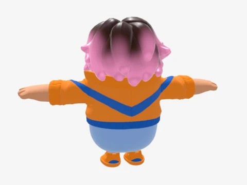 Toni Fall Guy - Fortnite 3D Model