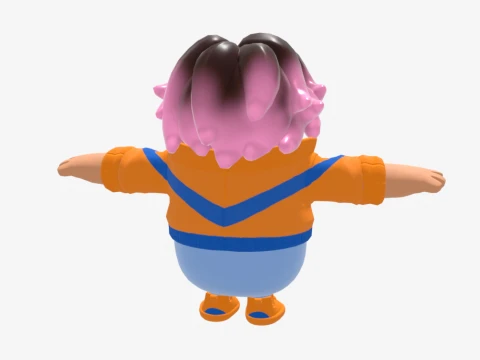Toni Fall Guy - Fortnite 3D Model