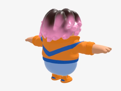Toni Fall Guy - Fortnite 3D Model